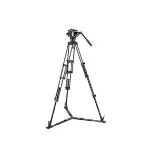 Manfrotto 504X Fluid Video Head & MVTTWINGA Aluminium Tripod