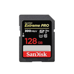 Sandisk Extreme Pro 128GB SDXC 300MBs